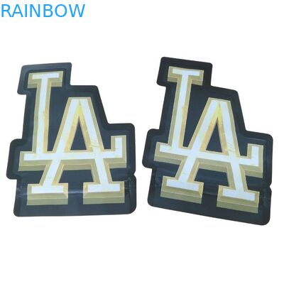 Custom Printed 3.5g Unique Special Die Cut Irregular Shaped Mylar Bags Sealed 8th Smell Proof Special Cali Mylar Bag