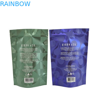 Matte Oem Custom Printed Bath Salts Packaging Zip Lock Bath Salt Body Scrub Standing Pouch Packaging Bags Stand Up Bags