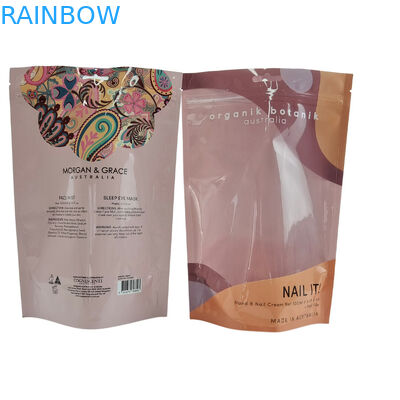 Matte Oem Custom Printed Bath Salts Packaging Zip Lock Bath Salt Body Scrub Standing Pouch Packaging Bags Stand Up Bags