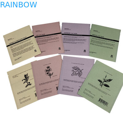 Custom Packaging Waterproof Biodegradable Plastic Aluminum Foil Bags Zip Lock Flat For Coffe