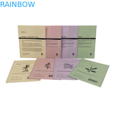 Custom Packaging Waterproof Biodegradable Plastic Aluminum Foil Bags Zip Lock Flat For Coffe