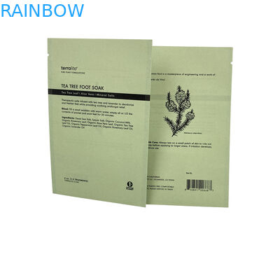 Custom Packaging Waterproof Biodegradable Plastic Aluminum Foil Bags Zip Lock Flat For Coffe