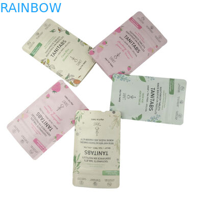 Custom Brand Printing Compostable Food Grade Polyethylene Biodegradable Kraft Paper Stand Up Pouch Mylar Ziplock Bags