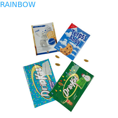 Custom Printed Plastic Bags Protein Bar Wrapper Packaging Stick Pouch Powder Chocolate Tea Coffee Back Seal Sachet