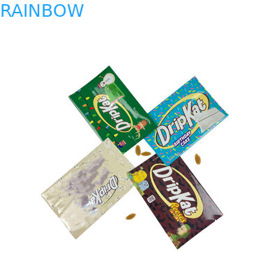 Custom Printing Aluminum Foil Protein Bars Packaging Sachet Food Grade Nuts Chocolate Bar Packing Small Plastic Bag