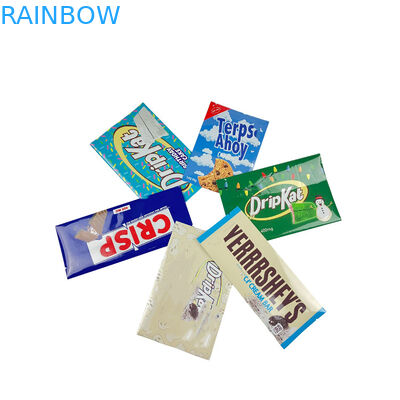 Custom Printing Aluminum Foil Protein Bars Packaging Sachet Food Grade Nuts Chocolate Bar Packing Small Plastic Bag
