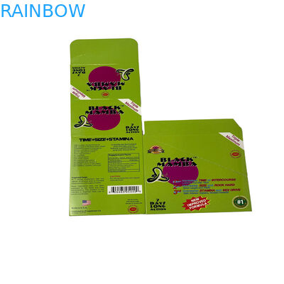 Black Mambar Sex Pills Packaging Black Panther Blister Card Packaging