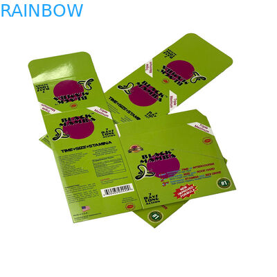 Black Mambar Sex Pills Packaging Black Panther Blister Card Packaging