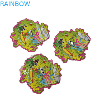 Custom Printing Packaging Design Smell Proof Bags Resealable Food Storage 3.5g Snack Bags Plastic Packaging Mylar Bags