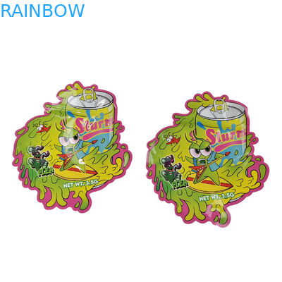 Custom Printing Packaging Design Smell Proof Bags Resealable Food Storage 3.5g Snack Bags Plastic Packaging Mylar Bags