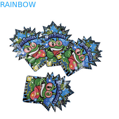 Custom Printing Packaging Design Smell Proof Bags Resealable Food Storage 3.5g Snack Bags Plastic Packaging Mylar Bags