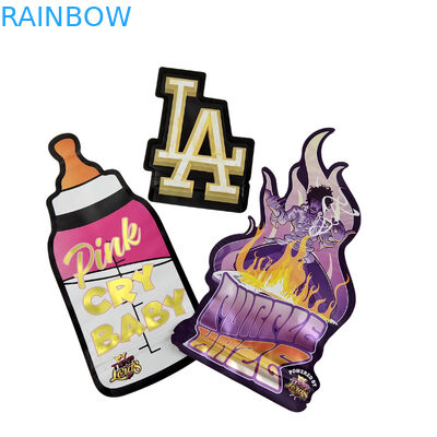 Custom Printing Packaging Design Smell Proof Bags Resealable Food Storage 3.5g Snack Bags Plastic Packaging Mylar Bags