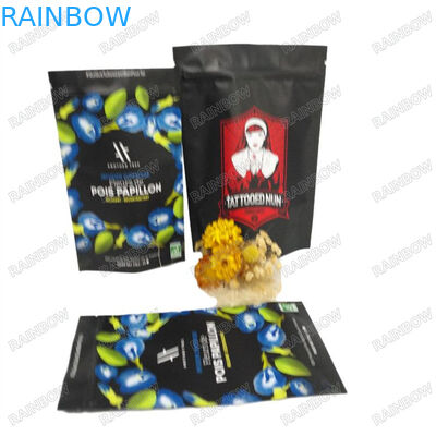 Digital Printing Custom Logo Bags Moisture Proof Resealable Food Grade Mylar Bags Stand Up Bags