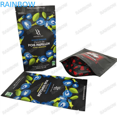 Manufacture Price Digital Printed High Quality Food Bags Glossy Finish Plastic Bag Transparent Window For Food Storage