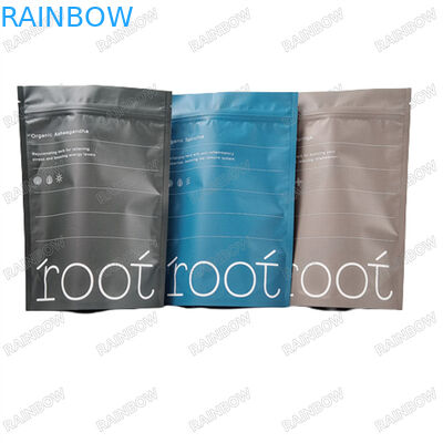 Logo Custom Printing Reusable Bags For Body Scrub Water Proof Sample Stand Up Pouch With Zip Lock