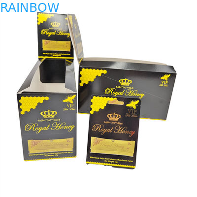 3.Men's Health Food Packaging Royal Honey Packaging Display Paper Box Paper Card