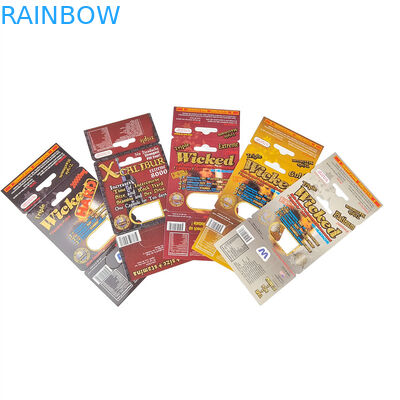 100% Biodegradable Custom White Cardboard Paper Box Best Selling Royal Honey Packaging Paper Box For Men Enhancement