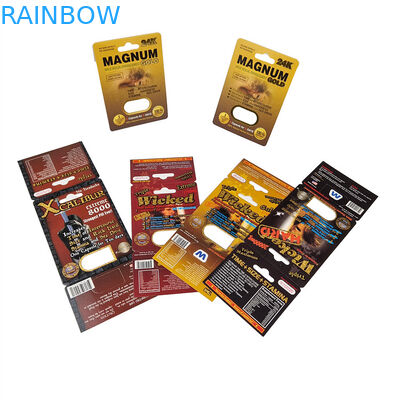 Custom Supplier Foldable Wrappers Cardboard Empty Snack Food Energy Coffee Powder Honey Sachet Packaging Display Paper B