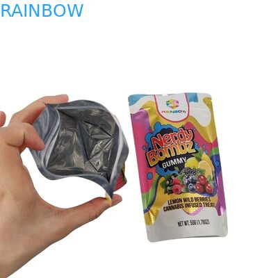 Custom Printed Gravure printing Digital Printing Low MOQ Black color Stand Up Pouch Aluminum Foil Packaging Bags