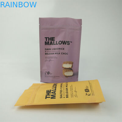 Digital Printing Dried Food Kraft Paper Packaging Bag with Matte Surface Finish