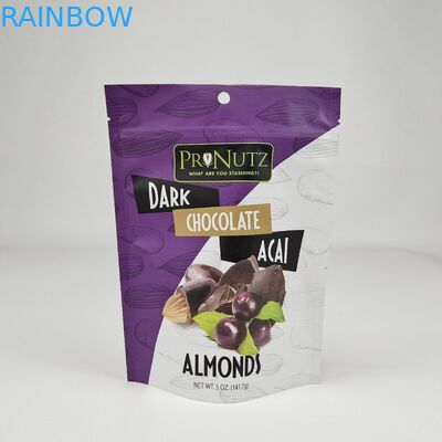 Custom Design 250g 500g Stand Up Aluminum Foil Light Proof Mylar Packaging Bag Zip Lock Smell Proof Pouch Sachet Packets