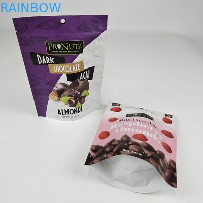 Custom Design 250g 500g Stand Up Aluminum Foil Light Proof Mylar Packaging Bag Zip Lock Smell Proof Pouch Sachet Packets