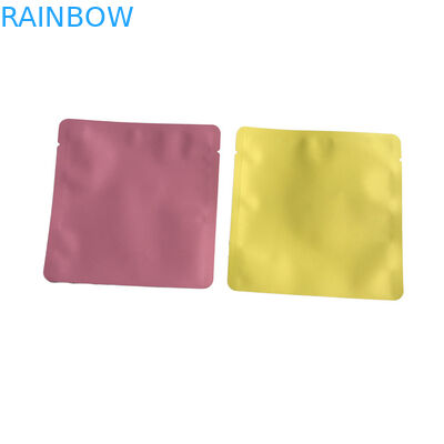 Plastic Three Side Seal Pouches Flat Bags Sheet Masking Pouch For Oil