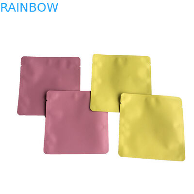 Plastic Three Side Seal Pouches Flat Bags Sheet Masking Pouch For Oil