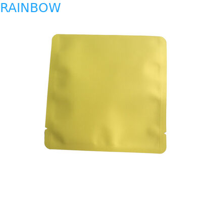 Custom Logo Food Grade Clear Front Zipper 3 Side Seal Bag For Face Mask