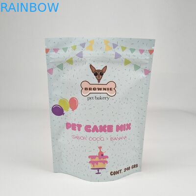 Custom Printed High Quality Waterproof Light Proof Aluminium Foil Food Packaging Zipper Standing Pouch