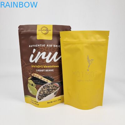 Colorful Digital Printing Aluminum Foil Resealable Stand Up Smell Proof Zipper Custom Mylar Packaging Pouch Bag For Food