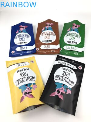 Customized Plastic Pouches Packaging with Heat Seal for Easy Sealing