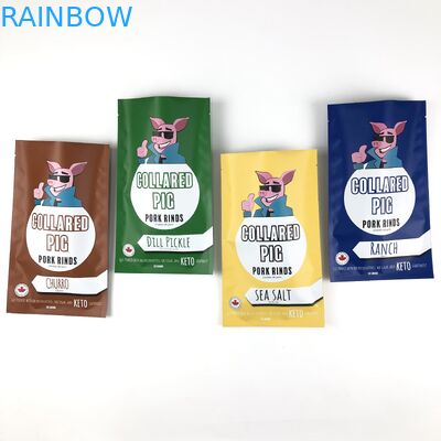 Customized Plastic Pouches Packaging with Heat Seal for Easy Sealing