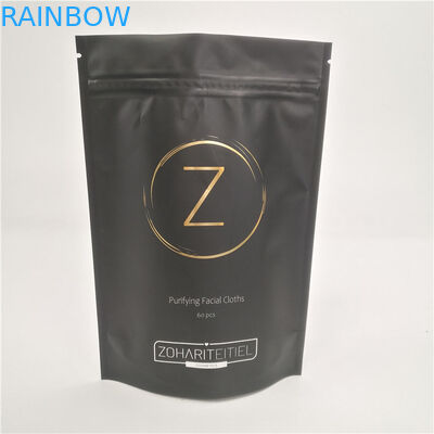 Printing Foil Pouch Packaging for Stand Up Body Scrub Bag With Zipper