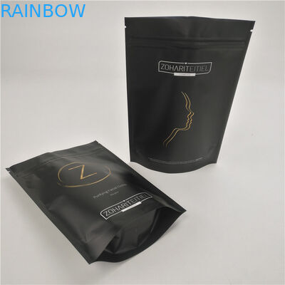 Printing Foil Pouch Packaging for Stand Up Body Scrub Bag With Zipper