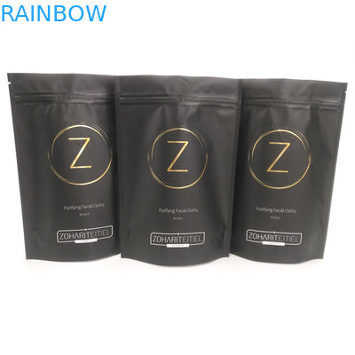 Printing Foil Pouch Packaging for Stand Up Body Scrub Bag With Zipper