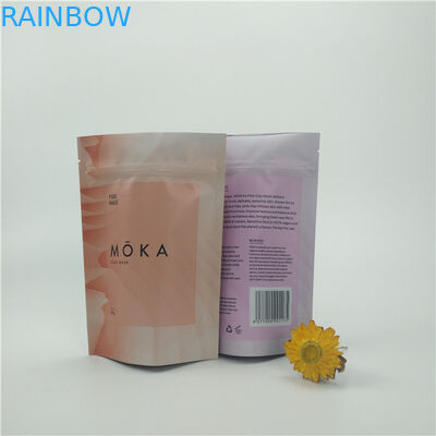 Stand Up Body Scrub Bag Foil Pouch Packaging for Food and Beauty Products