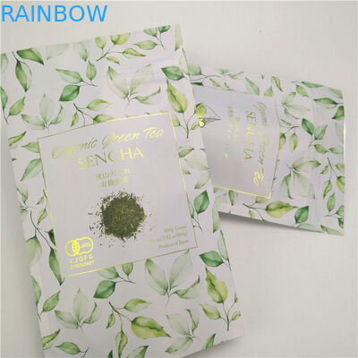 Custom printed food grade stand up zip lock packaging pouch biodegradable kraft paper bags