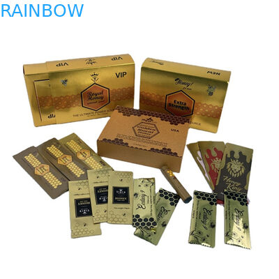 Factory Directly Sale Honey Bags and Boxes with Spot UV Custom Logo Printing Luxury Honey Box Packaging