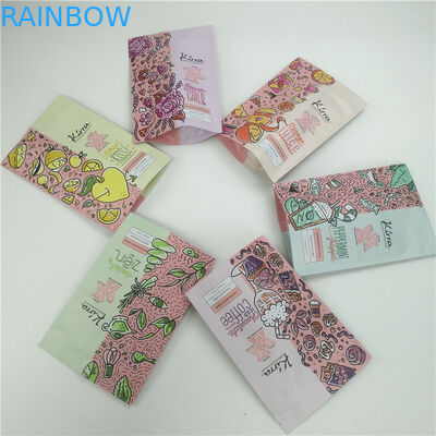 Recyclable Zip Lock Stand Up Pouch Body Scrub Cosmetics Bath Salt Plastic Packaging Bag