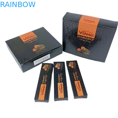 Hot Selling Rhino Honey Printed Mini Pill Pouch lenticular 3d rhino card Display Box Honey Sachets Packaging