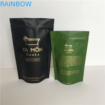 Stand Up/Doy Pack Body Scrub Bag Foil Pouch Packaging For Packing Bath Salt