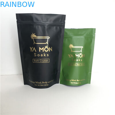 Stand Up/Doy Pack Body Scrub Bag Foil Pouch Packaging For Packing Bath Salt