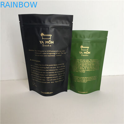 Stand Up/Doy Pack Body Scrub Bag Foil Pouch Packaging For Packing Bath Salt