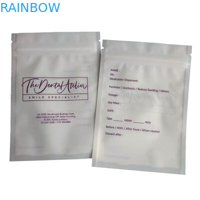 Customized Thickness Plastic Pouch Enclosures with Heat Seal for Sealing Handle