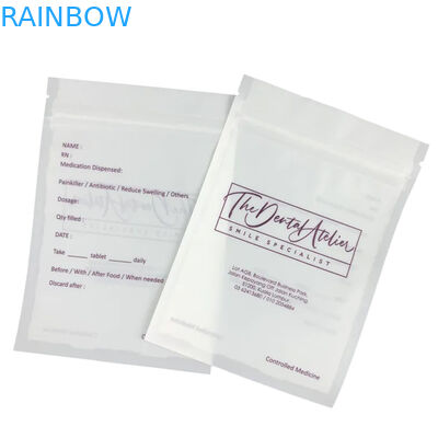 Customized Thickness Plastic Pouch Enclosures with Heat Seal for Sealing Handle