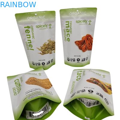 Plastic Snack Bag Packaging with Tear Notch for Convenient Display and Disposable