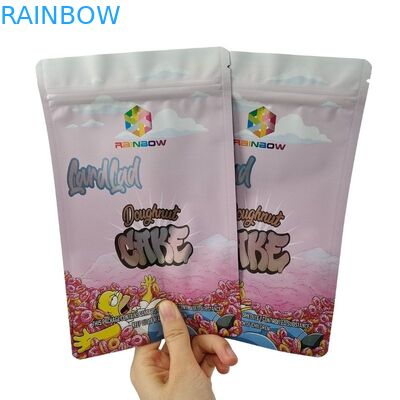 Custom Printed Flat Bottom Snack Pouhes and Tear-resistant for Chocolate Packing Bag