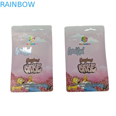 Custom Printed Flat Bottom Snack Pouhes and Tear-resistant for Chocolate Packing Bag