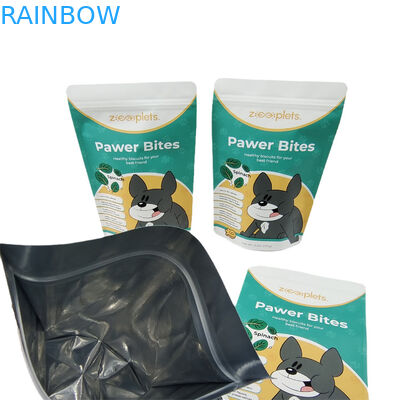 Factory Supplied Custom Smell Proof Bags with Logo Stand Up Kraft Paper Bag Gummie Candy Packaging